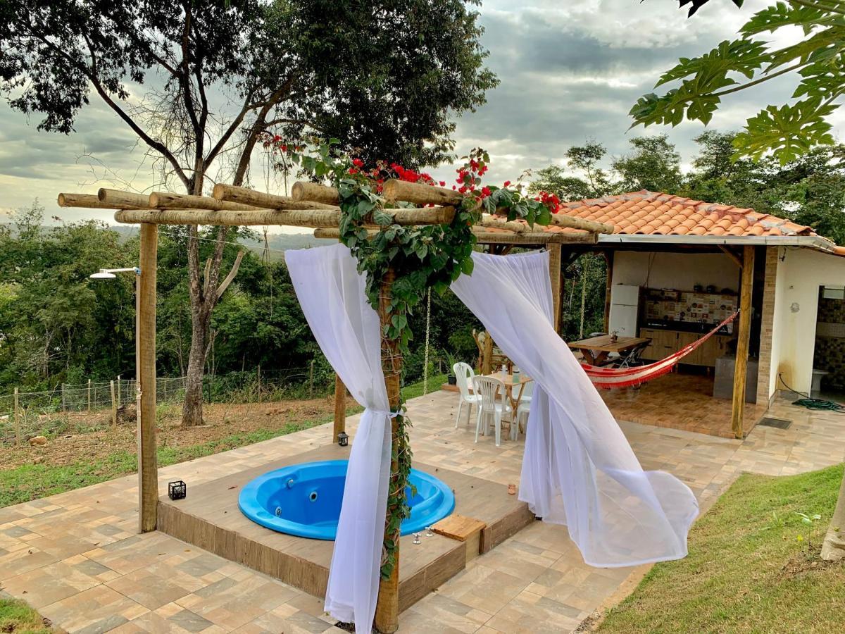 Suíte Vista do Lago - Casa de Temporada em Corumbá Alexania Exterior foto