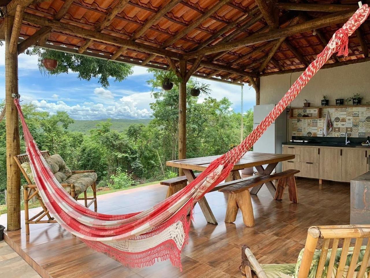 Suíte Vista do Lago - Casa de Temporada em Corumbá Alexania Exterior foto